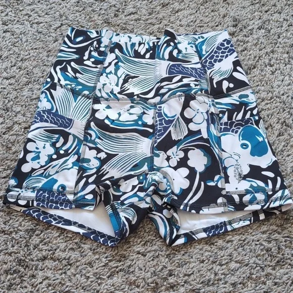 Free People Movement Never Better Printed Run Shorts - Picture 3 of 9